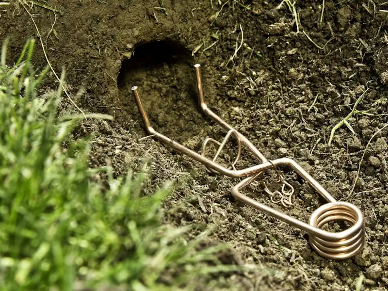 Pièges mécaniques à taupes utilisés par notre taupier à Goos